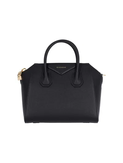 Givenchy 'antigona' Small Handbag In Black