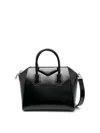 Givenchy Leather Handbag With Logo On The Front In Black