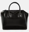 Givenchy Micro Antigona Shoulder Bag In Calf Leather In Black