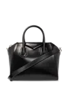 Givenchy Borsa A Mano Antigona Piccola In Pelle Cioccolato  Donna In Black