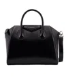 Givenchy Small Leather Shoulder Bag With Structured Shape In Black
