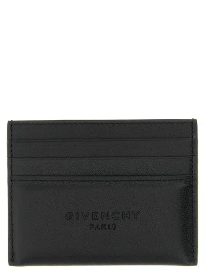 Givenchy 'antigona Stamped' Card Holder In Black