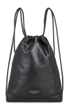 Givenchy Antigona Stamped Drawstring Backpack In Black