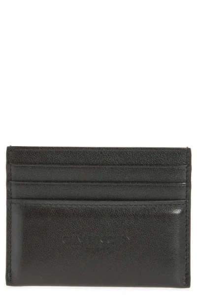 Givenchy Antigona Stamped Padded Card Holder In Black