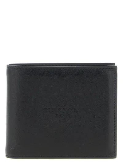 Givenchy Antigona Stamped Wallet In Leather In Black