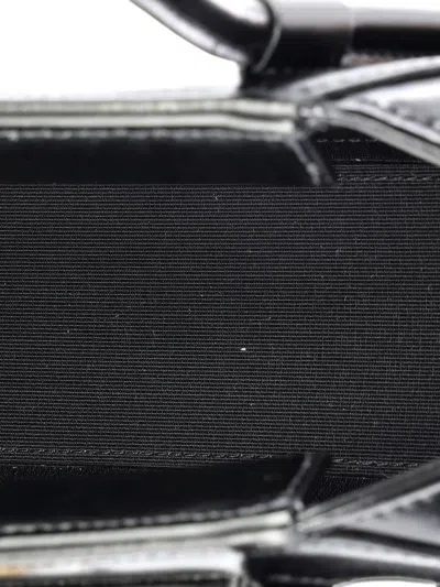 Pre-owned Givenchy Antigona Stretch Bag Leather Mini Satchel In Black