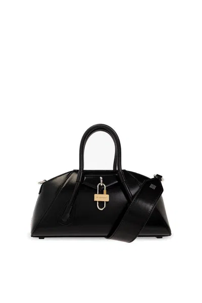 Givenchy Antigona Stretch Mini Shoulder Bag In Black