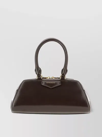 Givenchy Antigona Structured Leather Handbag With Metal Hardware