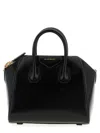 Givenchy Structured Leather Top Handle Bag In Black