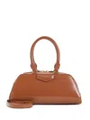 Givenchy Mini Antigona Cube East-west Zip Shoulder Bag In Brown