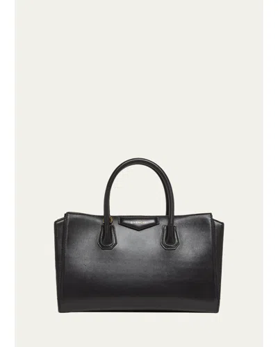 Givenchy Antigona Top-handle Bag In Leather In Black