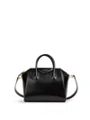 Givenchy Mini Elegant Leather Handbag In Black