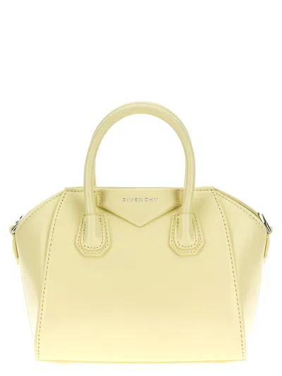Givenchy Antigona Toy Handbag In Yellow
