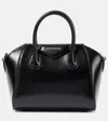 Givenchy Micro Antigona Shoulder Bag In Calf Leather In Black