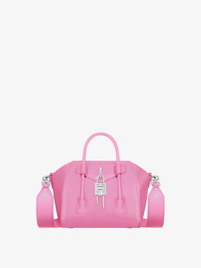 Givenchy Antigona Toy Lock Bag In Box Leather In Multicolor