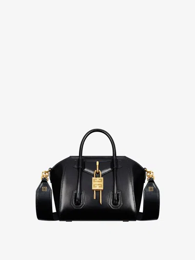 Givenchy Antigona Toy Lock Bag In Box Leather In Multicolor