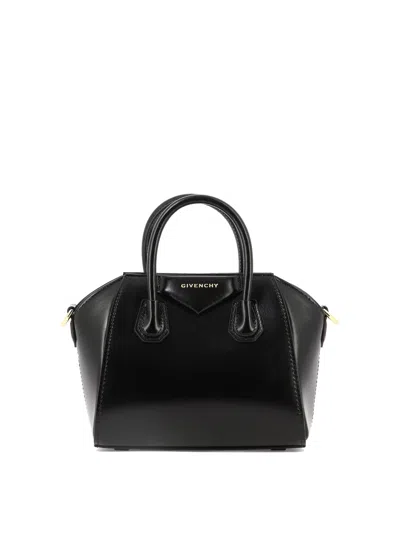 Givenchy Antigona Toy Shoulder Bags Black