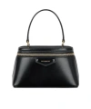 Givenchy Vanity Antigona Leather Handbag With Lettering Logo On The Front In Black