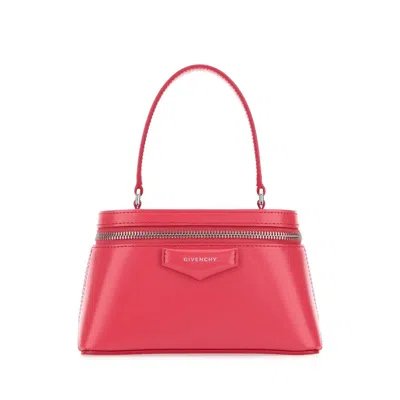 Givenchy Antigona Vanity Bag Leather Crossbody Bag In Pink
