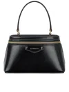 Givenchy Vanity Antigona Leather Handbag With Lettering Logo On The Front In Black