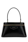 Givenchy Vanity Antigona Leather Handbag With Lettering Logo On The Front In Black