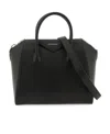 Givenchy Mini Antigona Bag In Grained Leather In Black