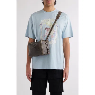 Givenchy Aquarius Graphic T-shirt In Sky Blue