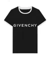 Givenchy Cotton T-shirt In Black