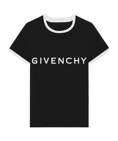 Givenchy Cotton T-shirt In Black