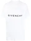 Givenchy Men White Cotton T-shirt In White