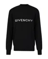 Givenchy Archetype Logo-intarsia Wool Jumper In Black
