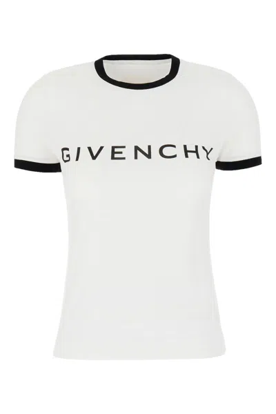 Givenchy Archetype Logo T-shirt In White