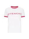 Givenchy Women's Archetype Slim Fit T-shirt In White