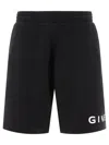 Givenchy Logo Print Bermuda Shorts