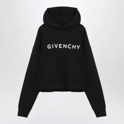 Givenchy Archetype Short Sweatshirt With Logo