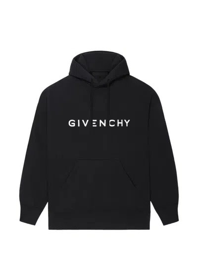 Givenchy Archetype Slim-fit Hoodie In Black