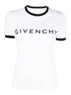 Givenchy Women Logo Print T-shirt In White