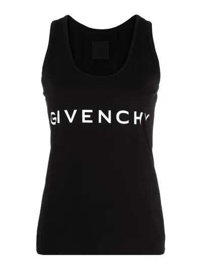 Givenchy Archetype Slim-fit Tank Top In Black