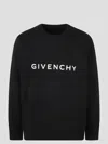 Givenchy Archetype Knitted Wool Sweater In Black