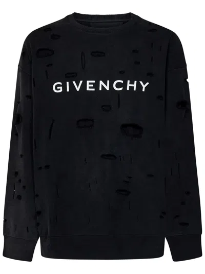 Givenchy Archetype Sweatshirt In Nero