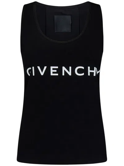 Givenchy Archetype Tank Top In Black