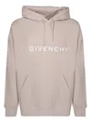 GIVENCHY ARCHETYPE TAUPE HOODIE