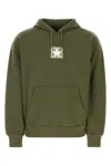 Givenchy Army Green Cotton Sweatshirt In Olive