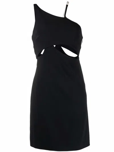 GIVENCHY GIVENCHY ASYMMETRIC COCKTAIL DRESS