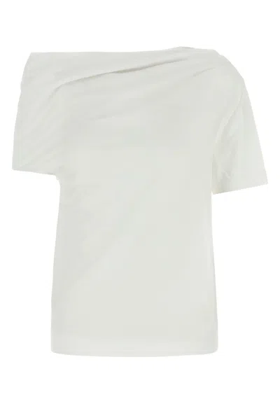 GIVENCHY ASYMMETRIC DRAPED NECK T-SHIRT-S ND GIVENCHY FEMALE