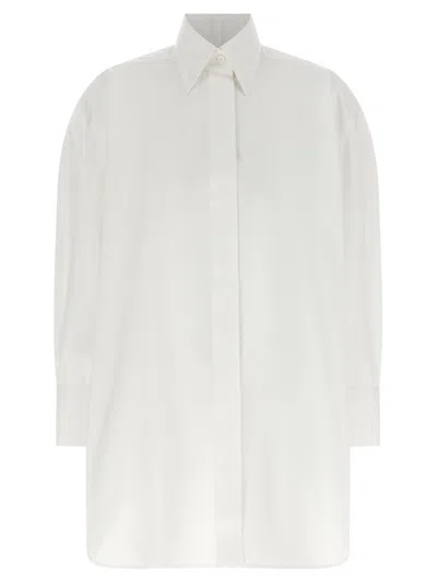 Givenchy Asymmetric Shirt Shirt And Blouse White In Neutral