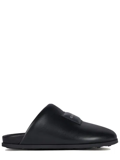 Givenchy Asymmetrical Design Soft Slides In Black