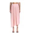 Givenchy Asymmetric Pleated Skirt In Pink