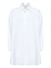 Givenchy Asymmetrical Shirt In White