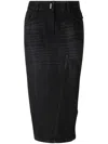 Givenchy Asymmetrical Skirt In Schwarz